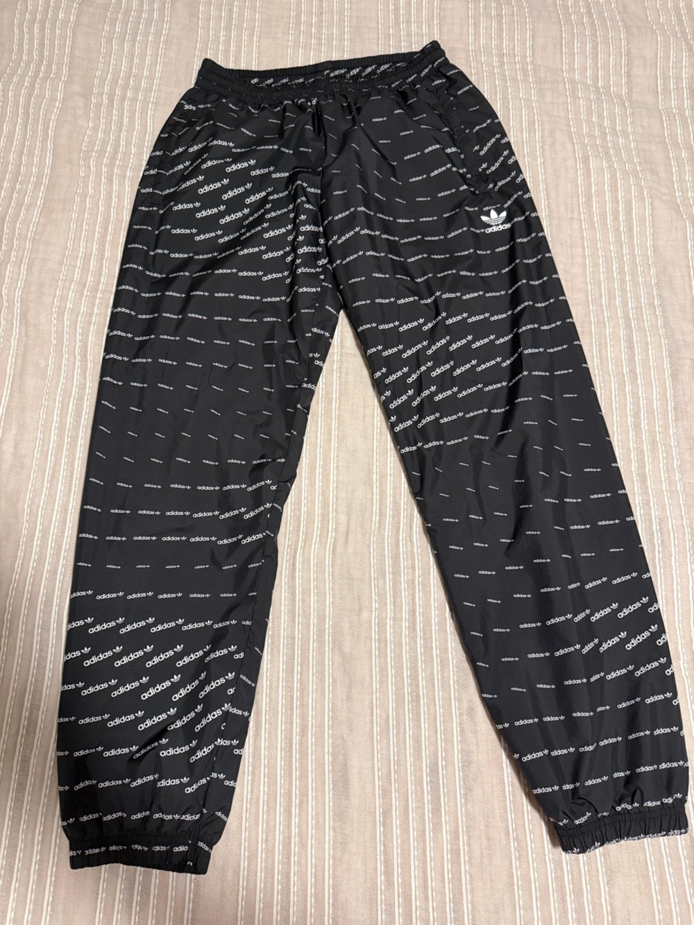 Men's Adidas Black Track Jogger